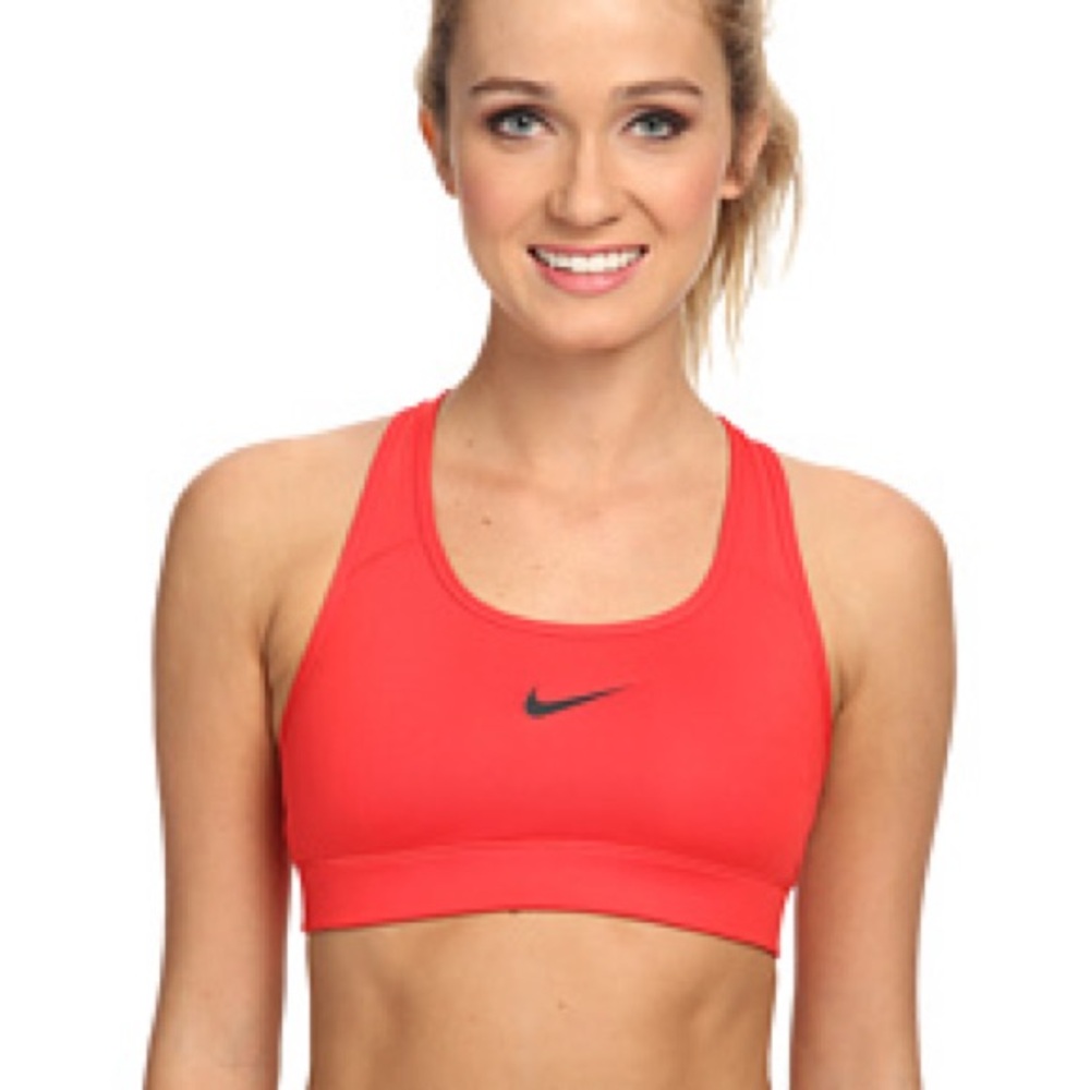 Nike Women's Vibrant Pink Sports Bra - Picture 1 of 5